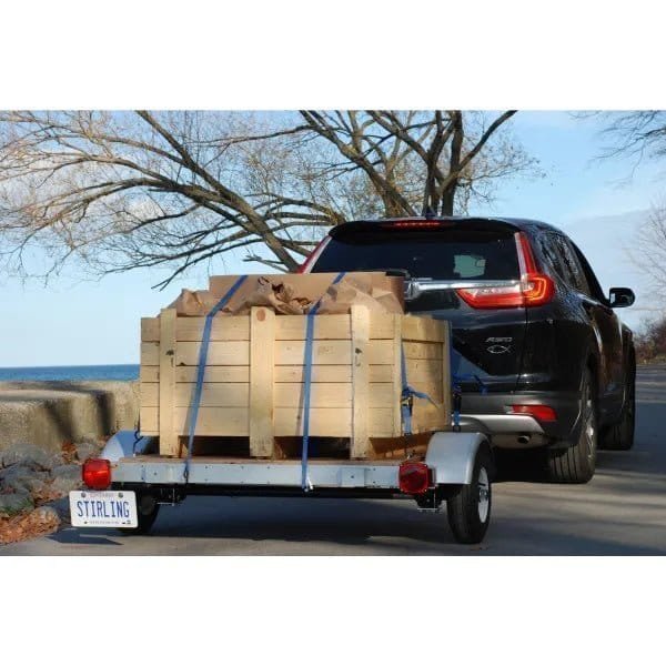 STIRLING 4×4 Galvalume Kit Trailer – Small Utility Trailer, 820 lb Load Capacity - Prioka