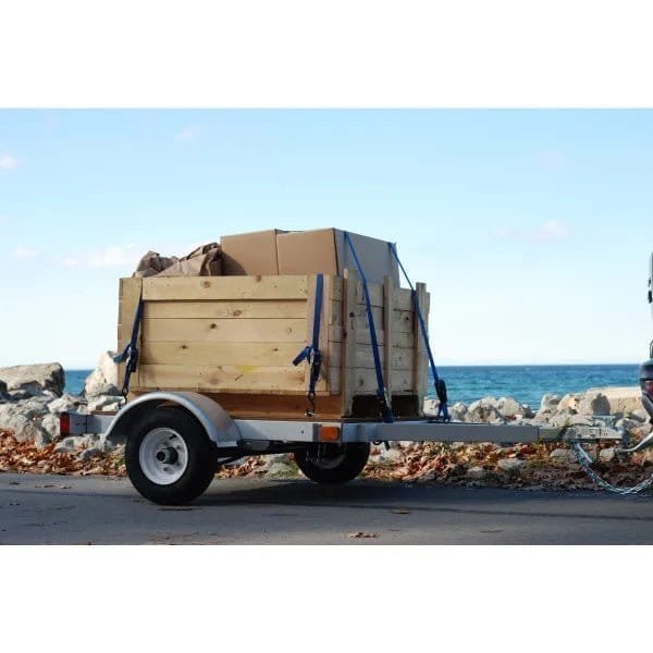 STIRLING 4×4 Galvalume Kit Trailer – Small Utility Trailer, 820 lb Load Capacity - Prioka