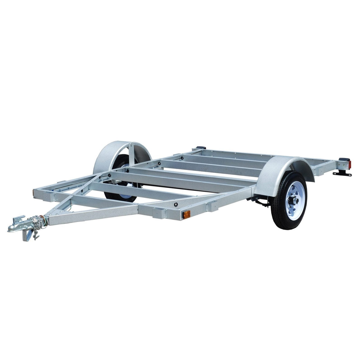 Stirling 5-ft x 8-ft Steel Utility Trailer ( 1250-lb Capacity ) 5266161 - Prioka