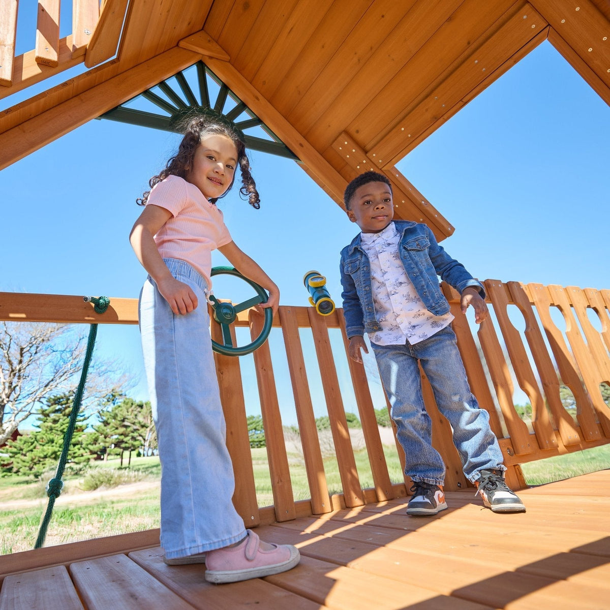 Summerville Deluxe Swing Set - Prioka