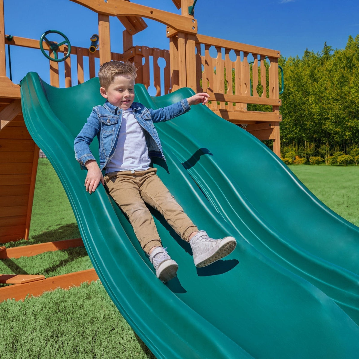 Summerville Deluxe Swing Set - Prioka