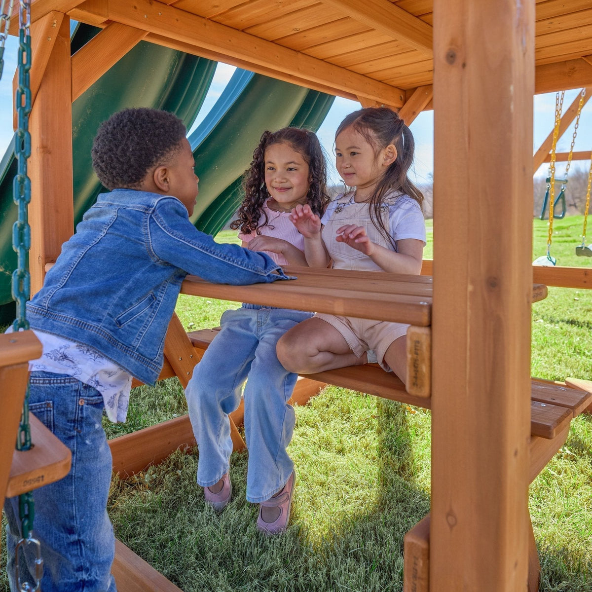 Summerville Deluxe Swing Set - Prioka