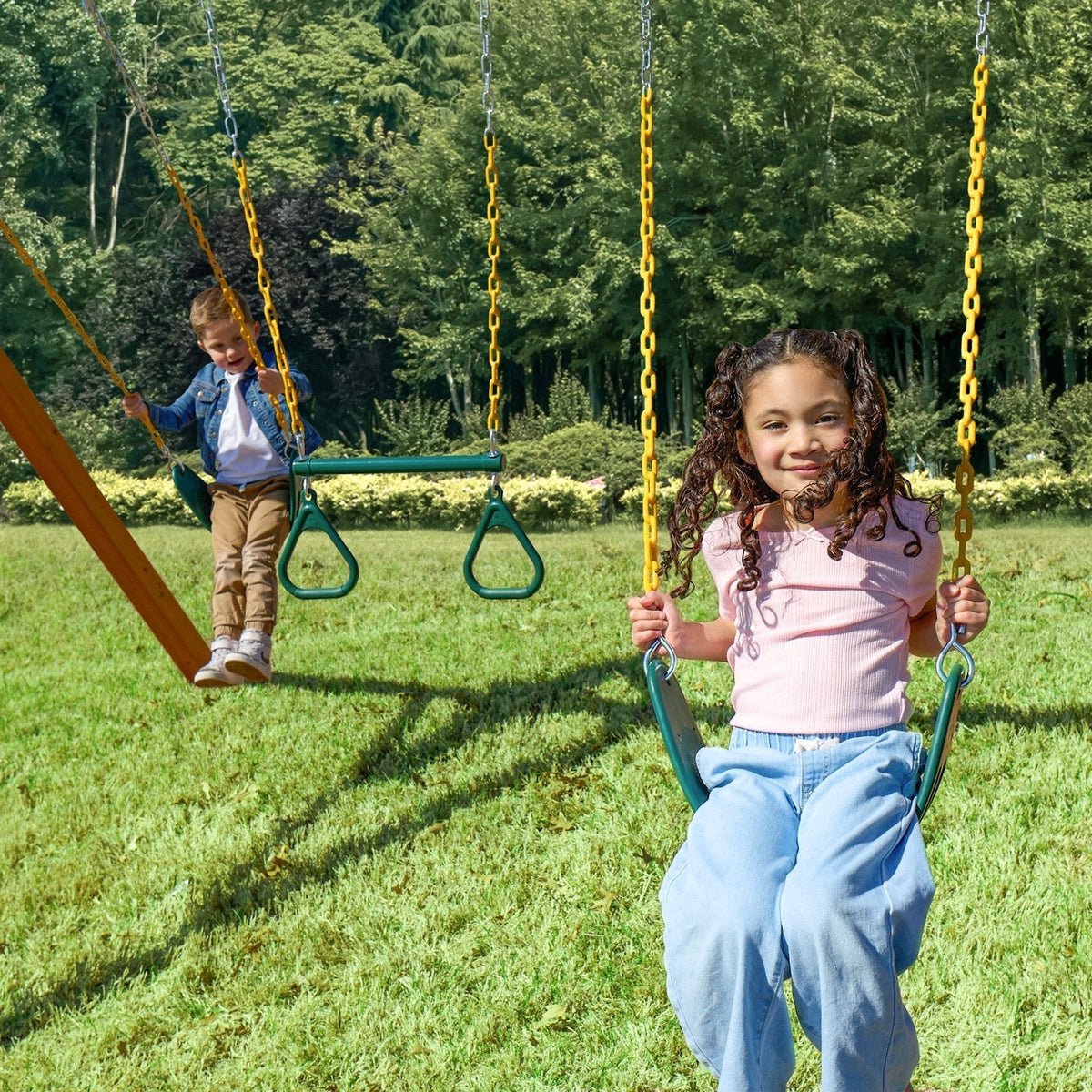 Summerville Deluxe Swing Set - Prioka