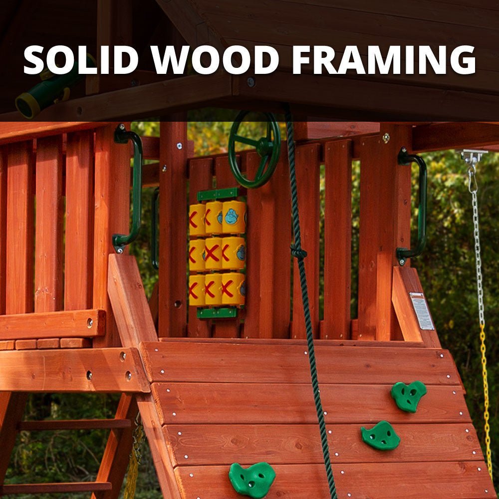 Sun Palace Deluxe Swing Set - Prioka