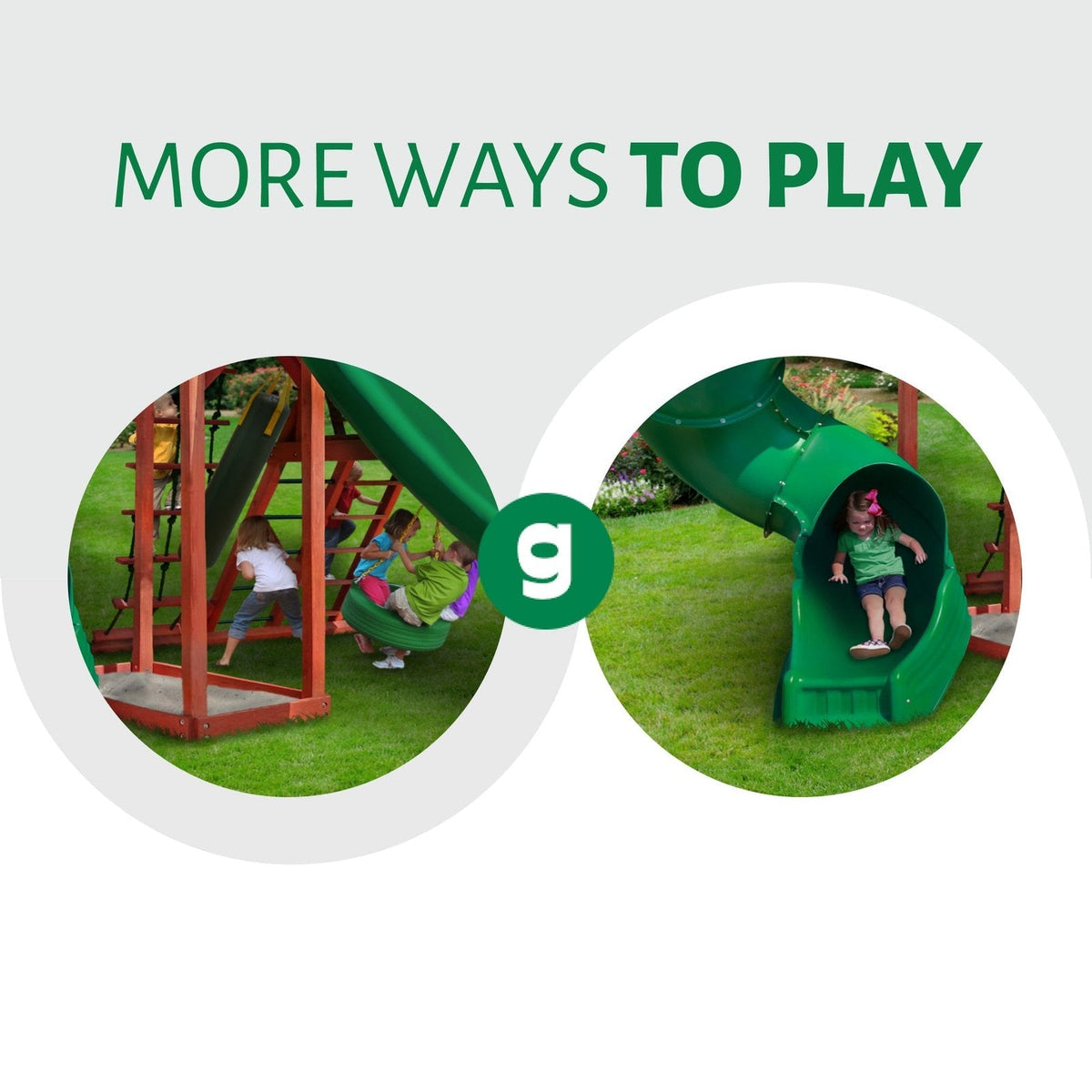Sun Valley Deluxe Swing Set - Prioka