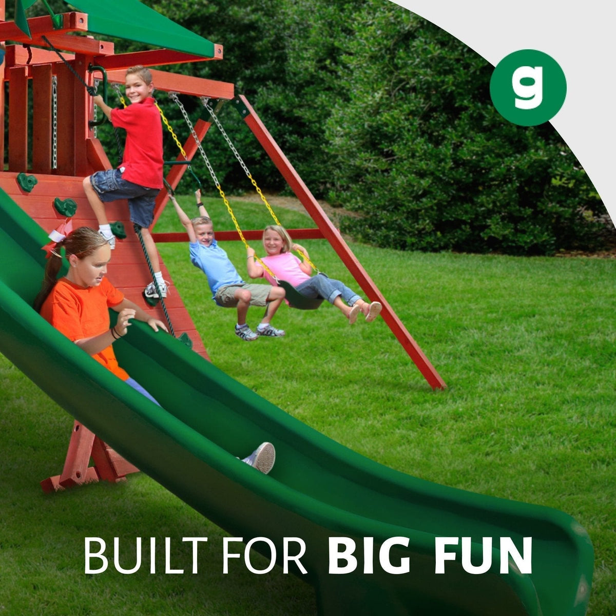Sun Valley Deluxe Swing Set - Prioka