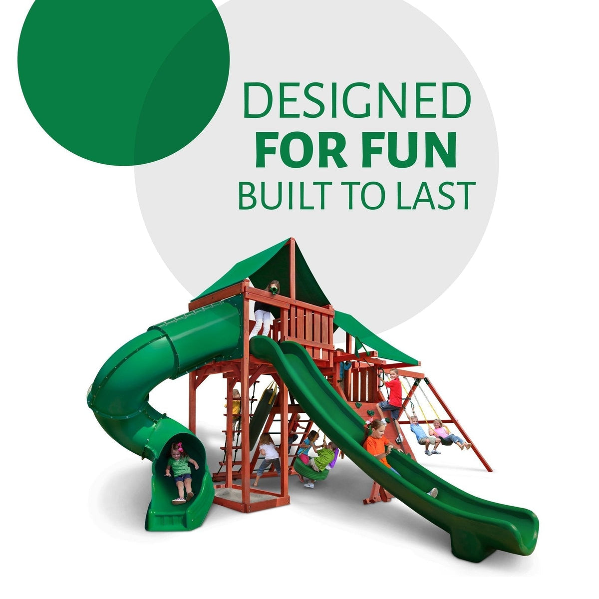 Sun Valley Deluxe Swing Set - Prioka