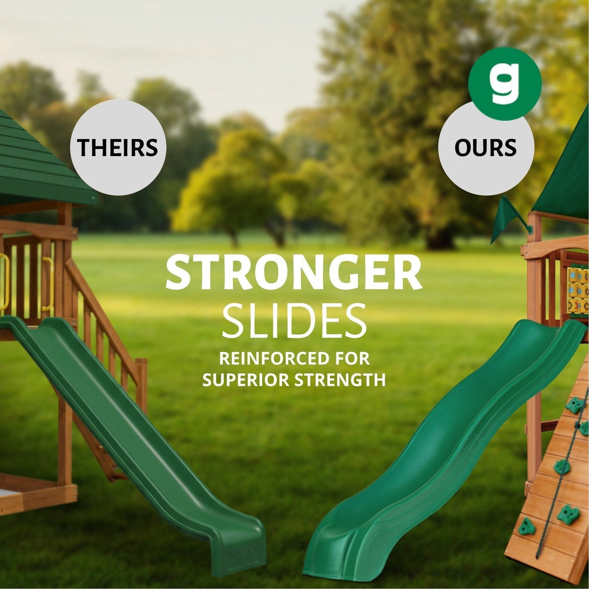 Sun Valley Deluxe Swing Set - Prioka