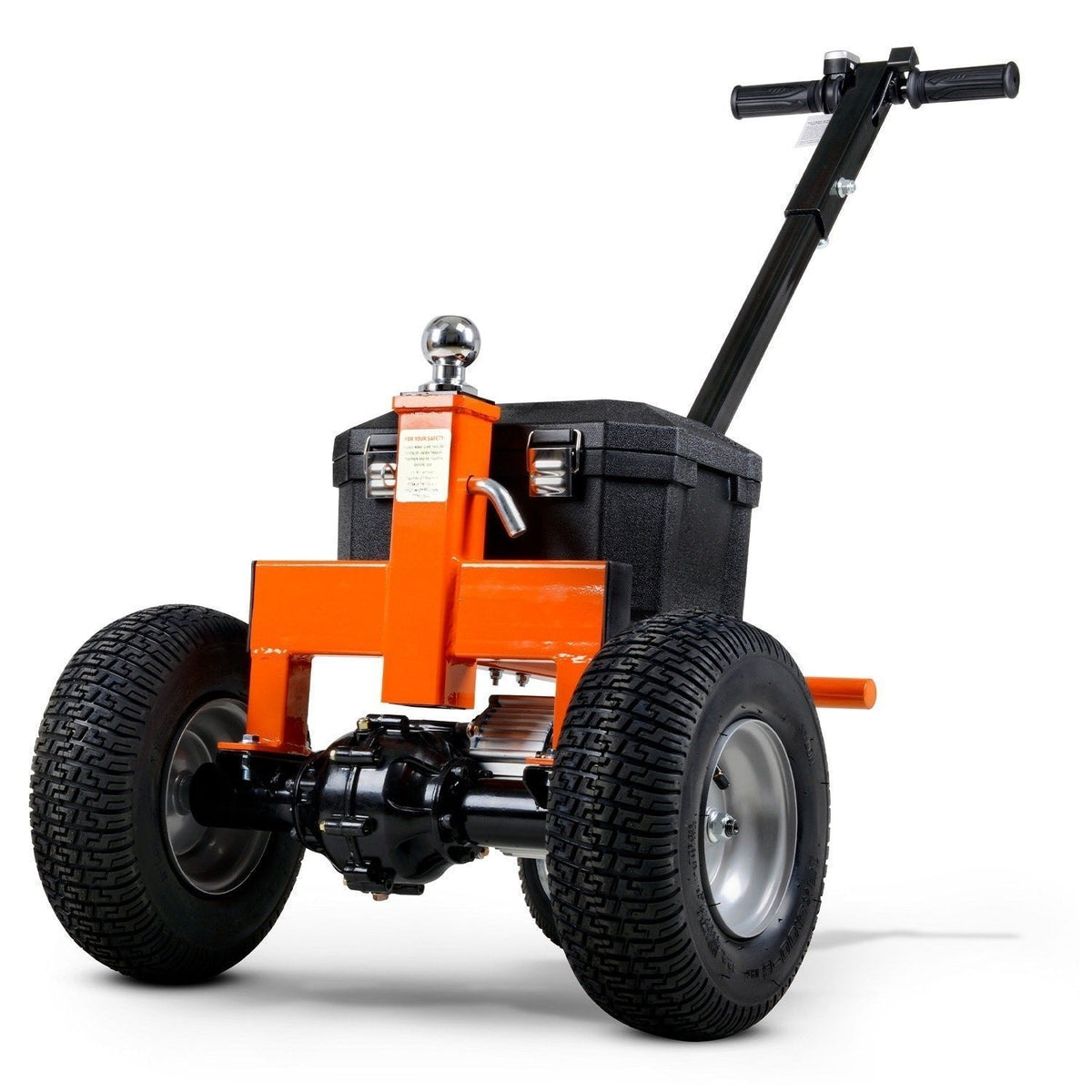SuperHandy 2800-lb Capacity 3-Wheel Orange Steel Dolly GUO041 - Prioka