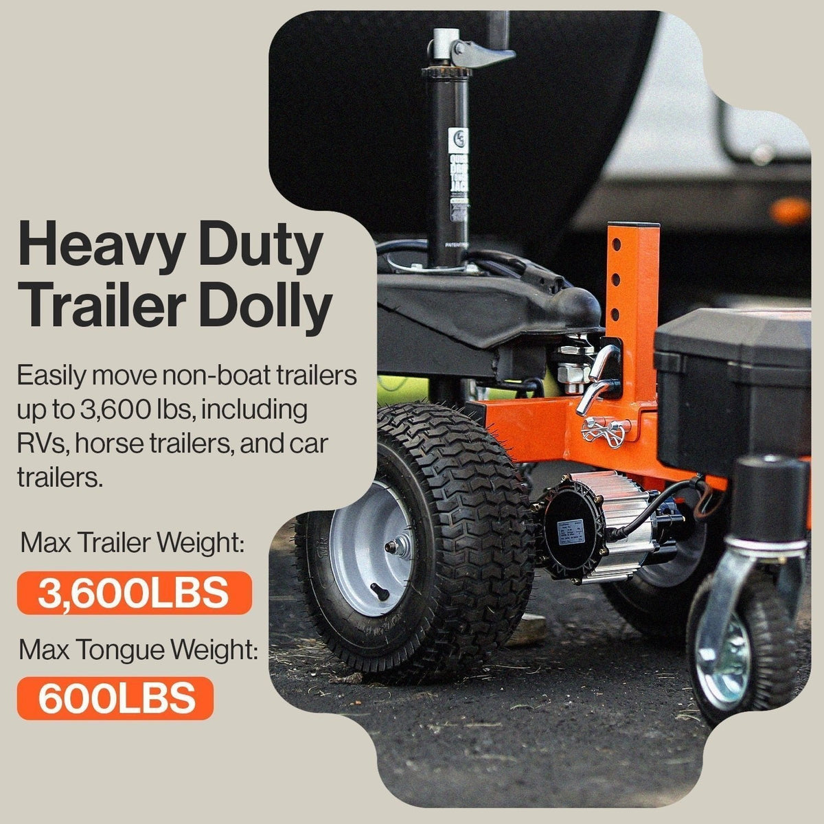 SuperHandy Orange Steel Dolly 5396040 - Prioka