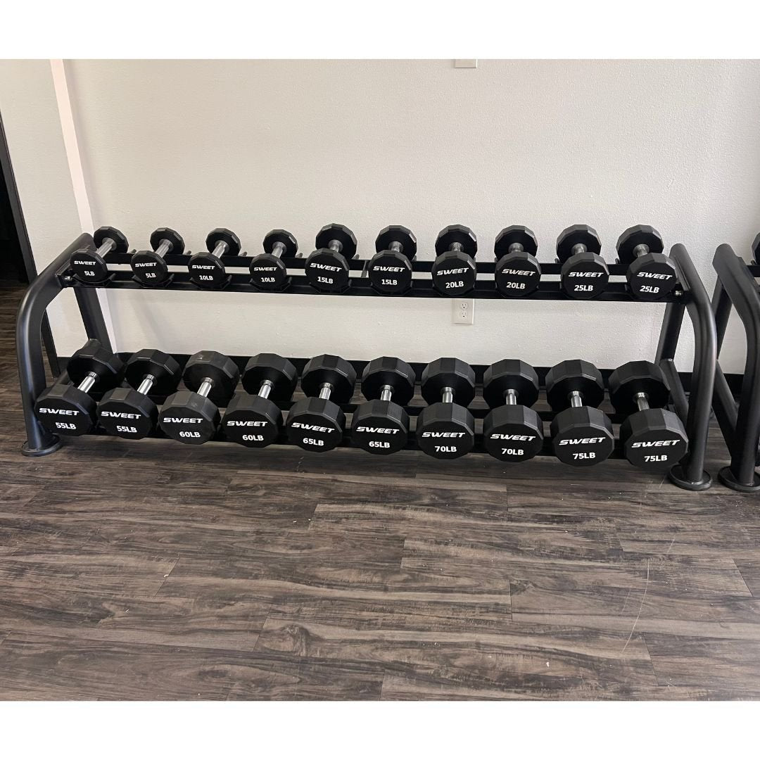 Sweet Dumbbell Set 5-100 lb (Rack sold seperately) - Prioka
