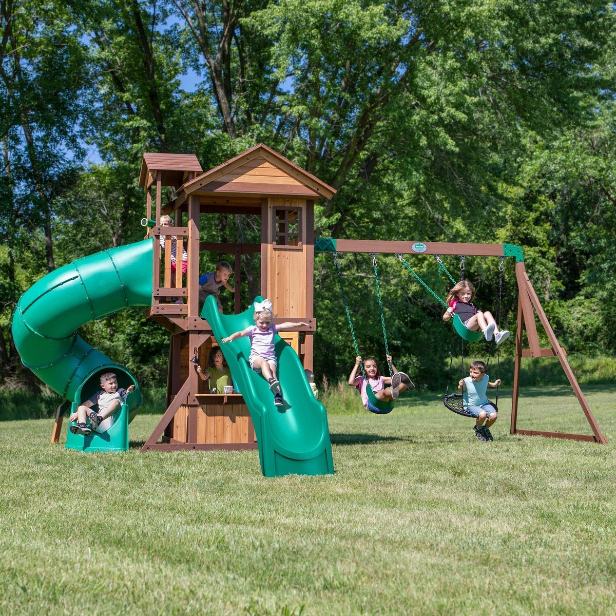Tacoma Falls Swing Set - Prioka