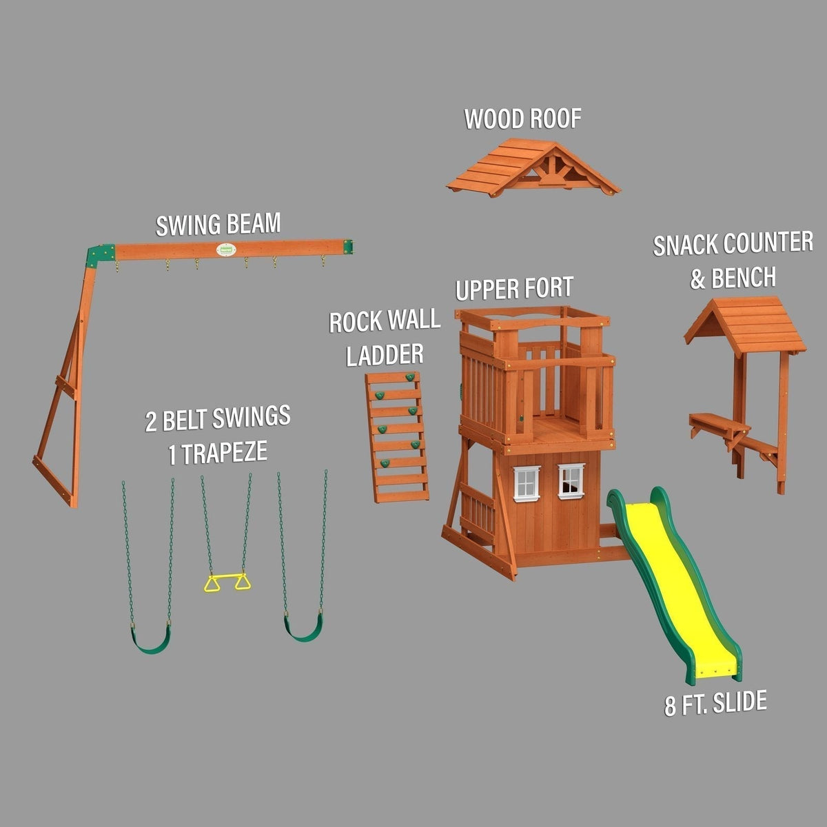 Tanglewood Swing Set - Prioka