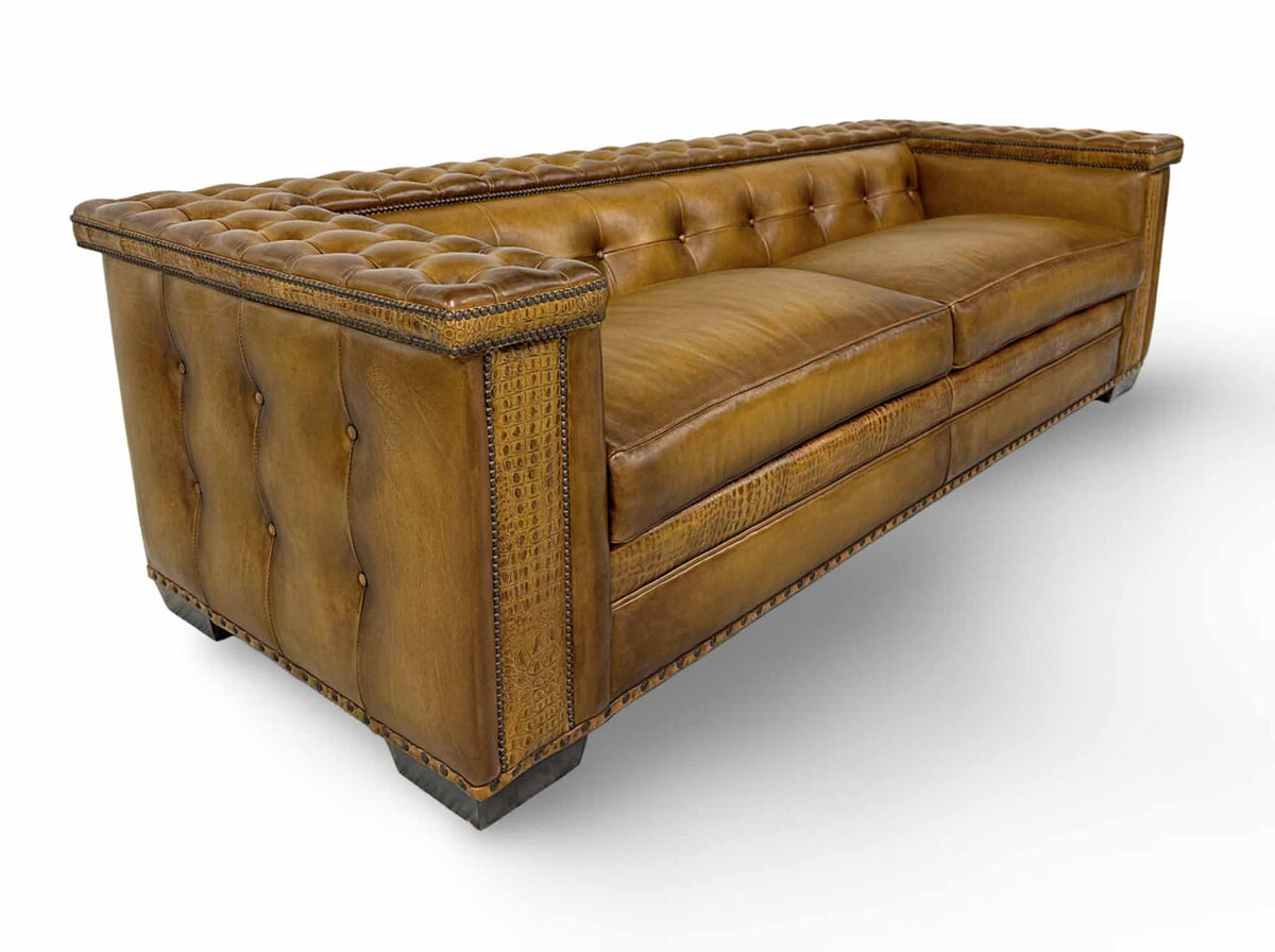 Tarvy Leather Sofa - Prioka