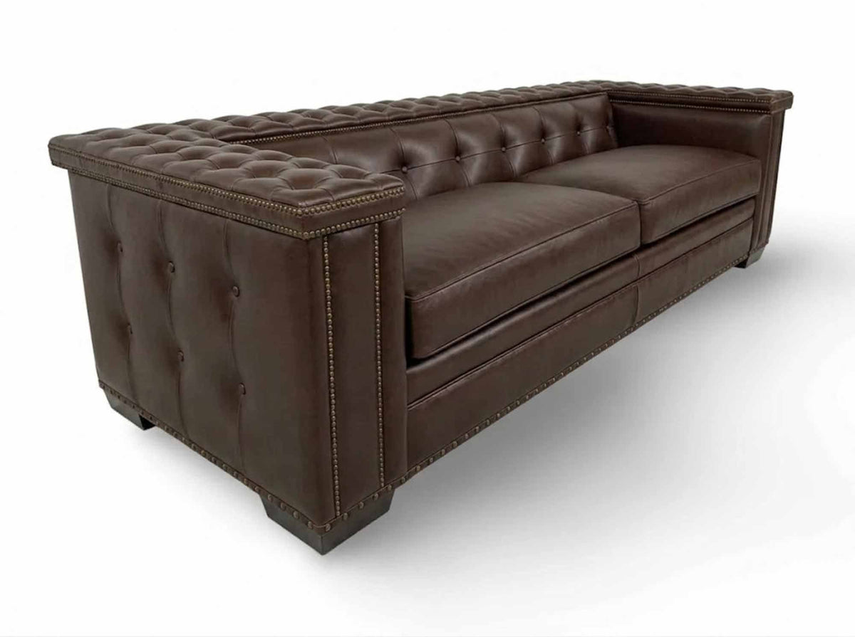 Tarvy Leather Sofa - Prioka
