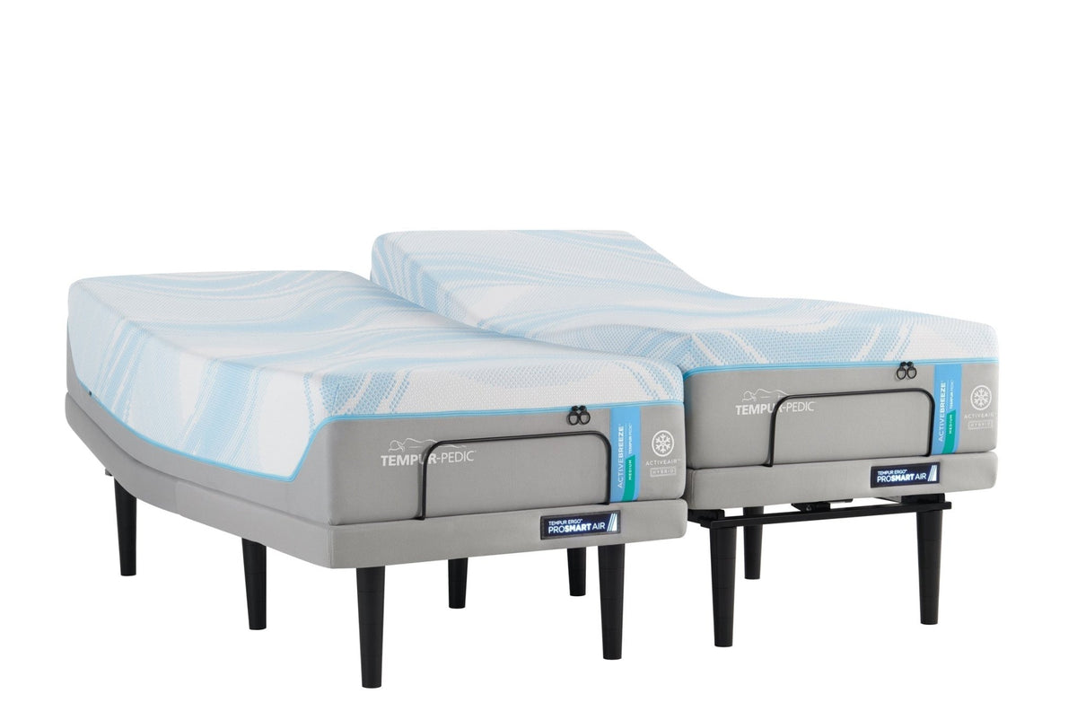 TEMPUR-ActiveBreeze® Smart Bed - Dual-Zone Climate Control Sleep System - Prioka