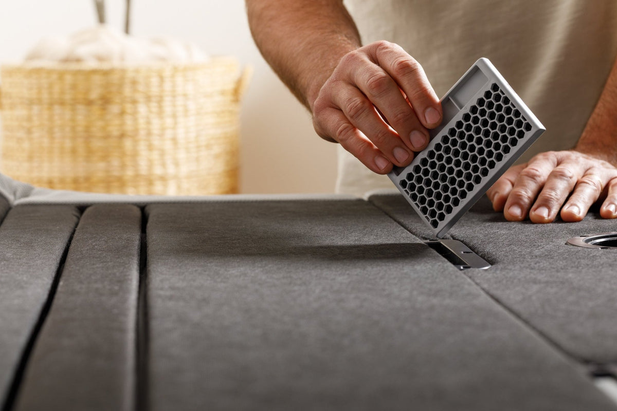 TEMPUR-ActiveBreeze® Smart Bed - Dual-Zone Climate Control Sleep System - Prioka