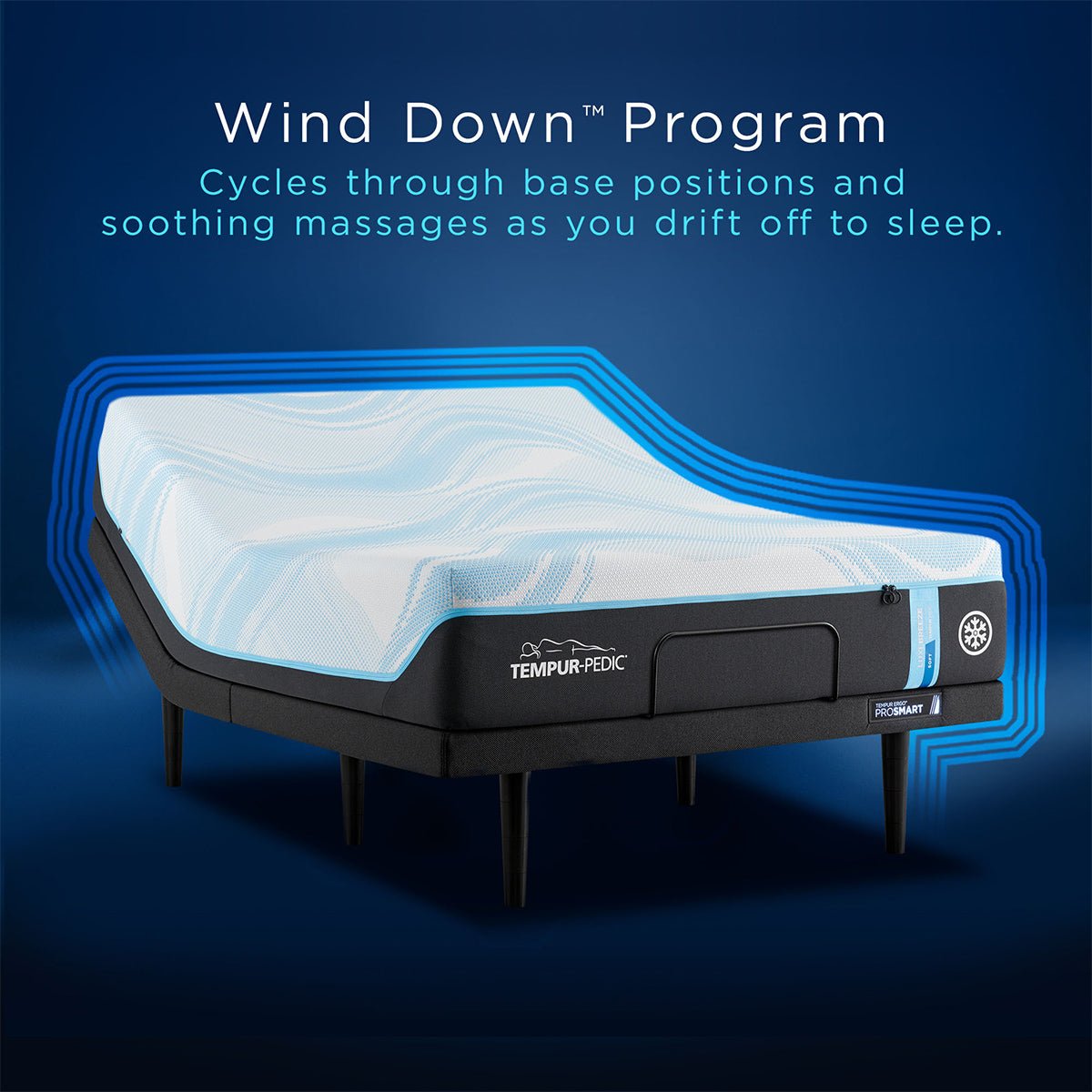TEMPUR-Ergo® ProSmart™ Base - AI-Powered Sleep Monitoring & Snore Response - Prioka