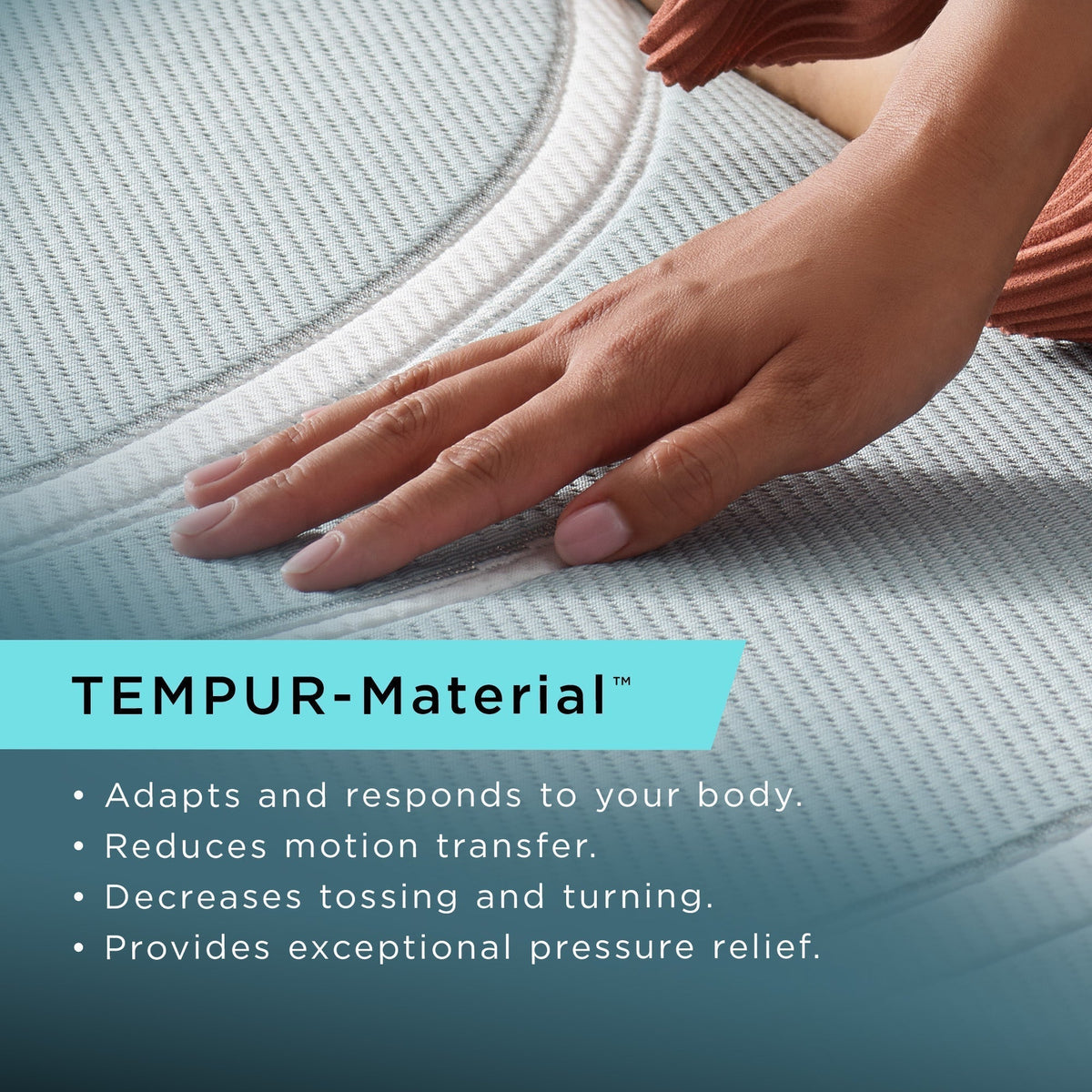 Tempur-Pedic LuxeAdapt Medium Hybrid 13" Mattress - Prioka