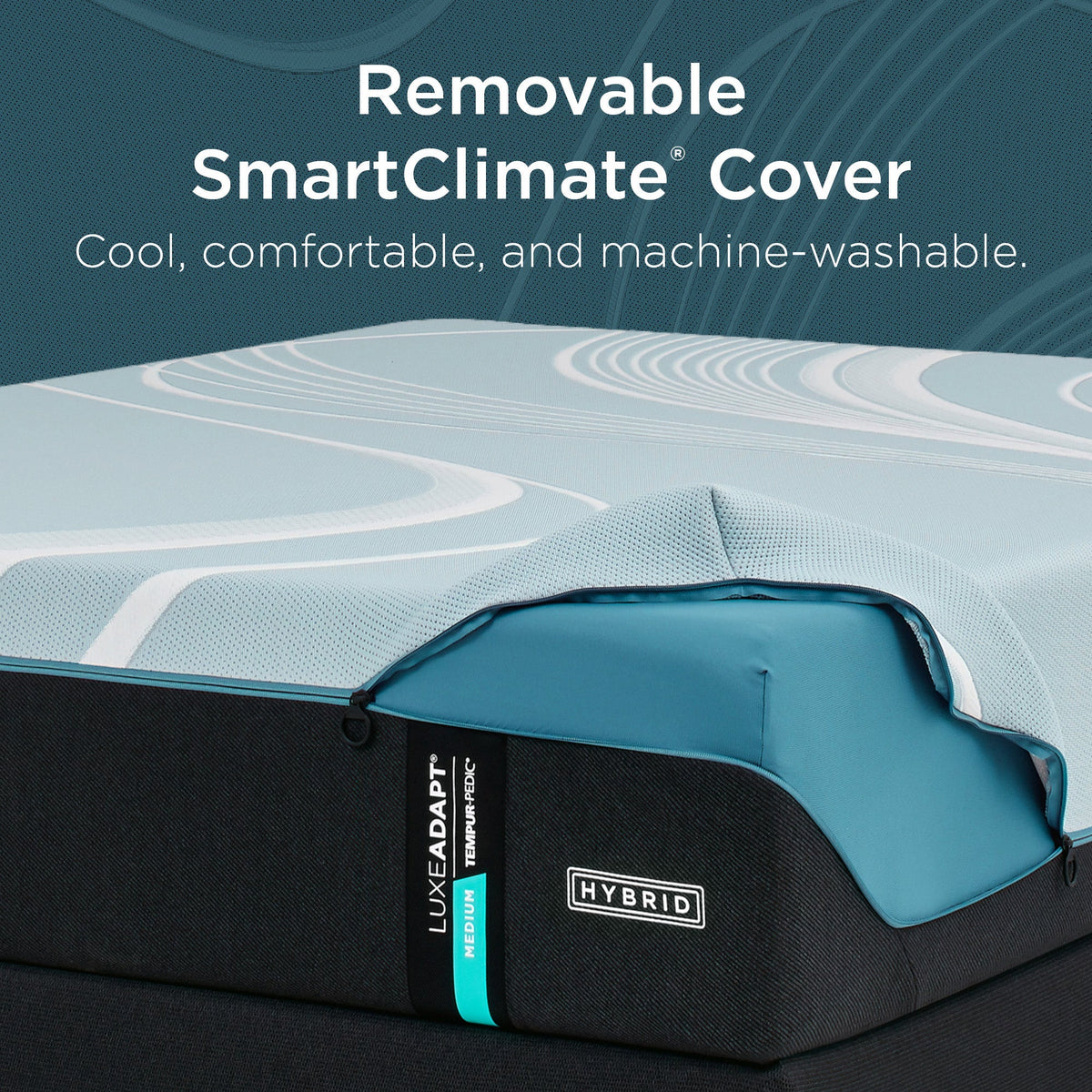 Tempur-Pedic LuxeAdapt Medium Hybrid 13" Mattress - Prioka