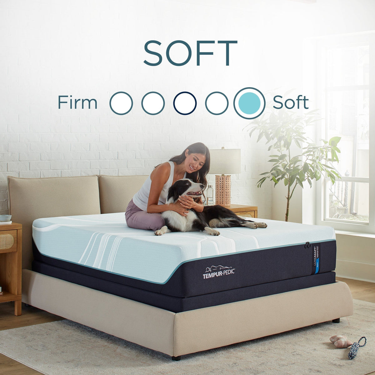Tempur-Pedic LuxeAdapt Soft 13" Mattress - Prioka