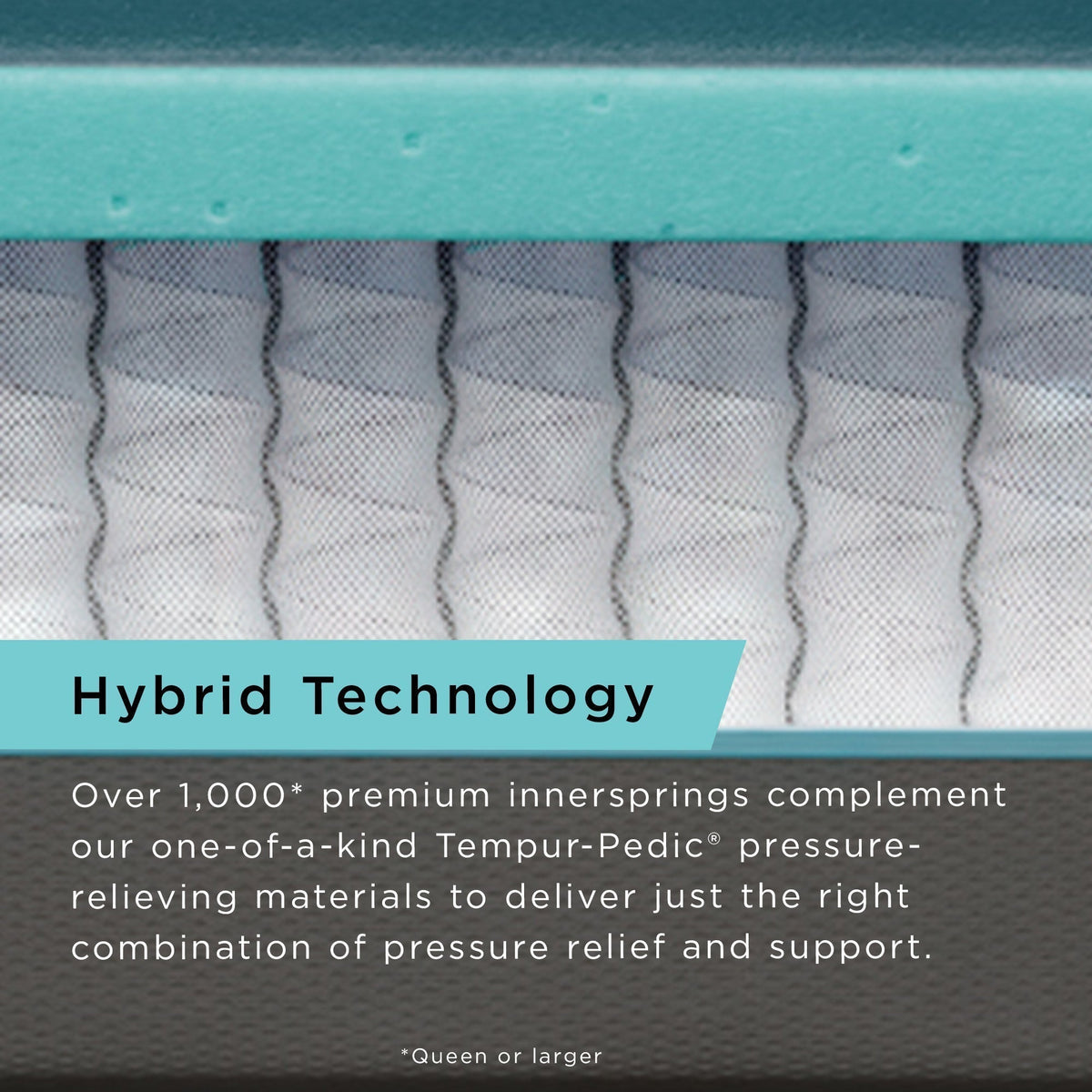 Tempur-Pedic ProAdapt Medium Hybrid 12" Mattress - Prioka