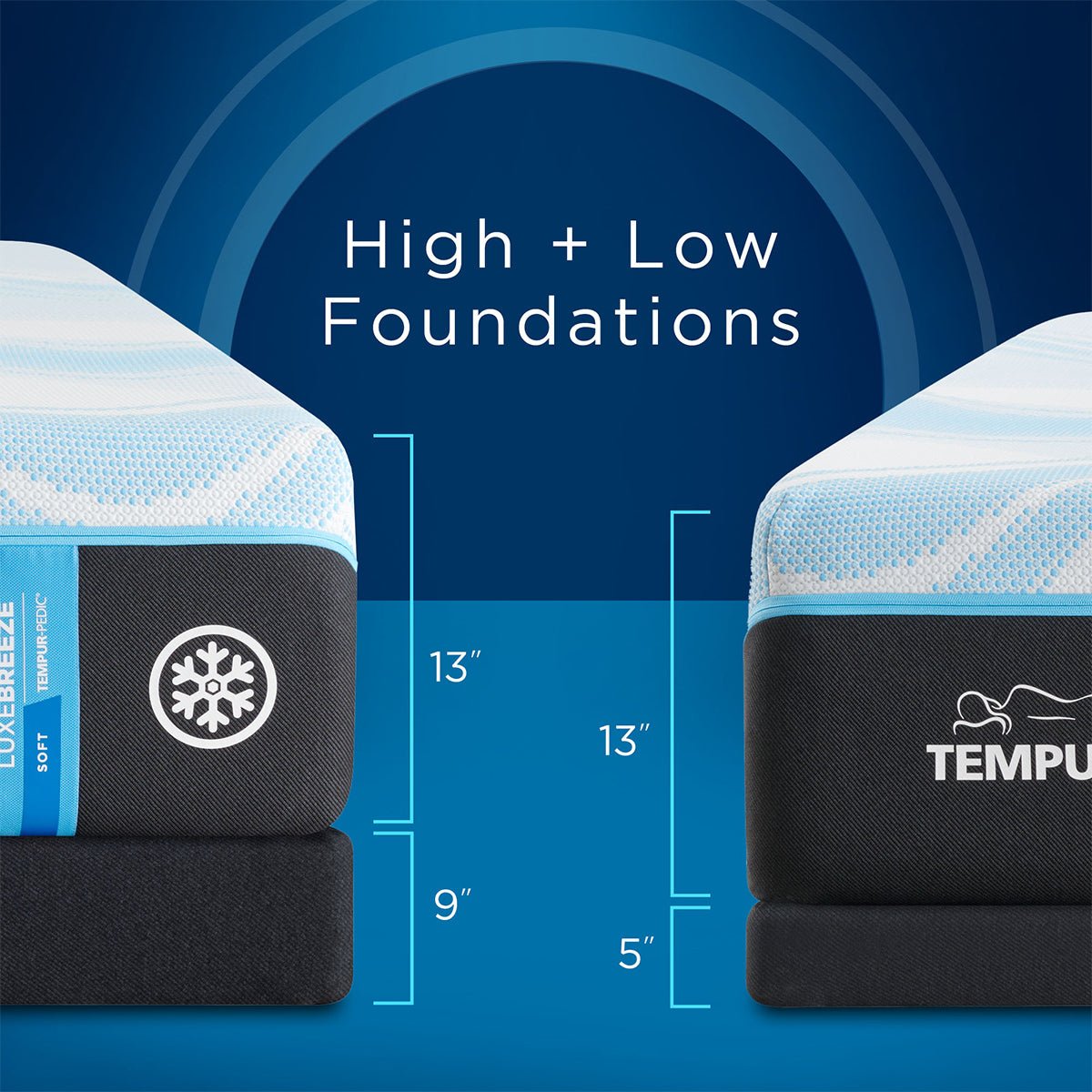 Tempur-Pedic TEMPUR-LuxeBreeze Soft 13-Inch Mattress - Prioka