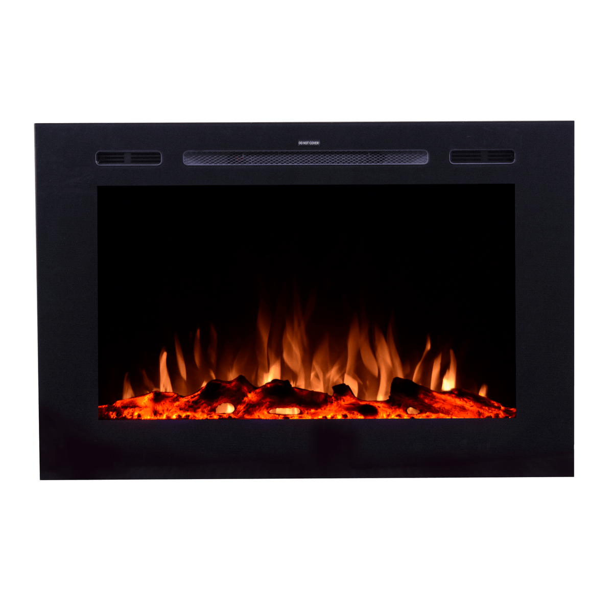 The Forte 40 Inch Recessed Smart Electric Fireplace 80006 - Prioka