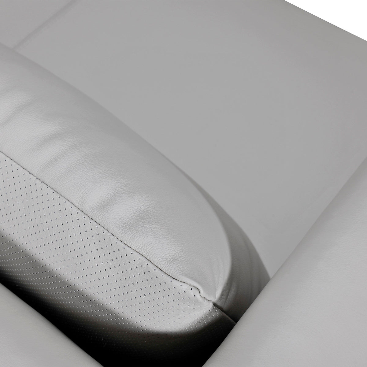 The Ravello – Gray Leather Sofa - Prioka