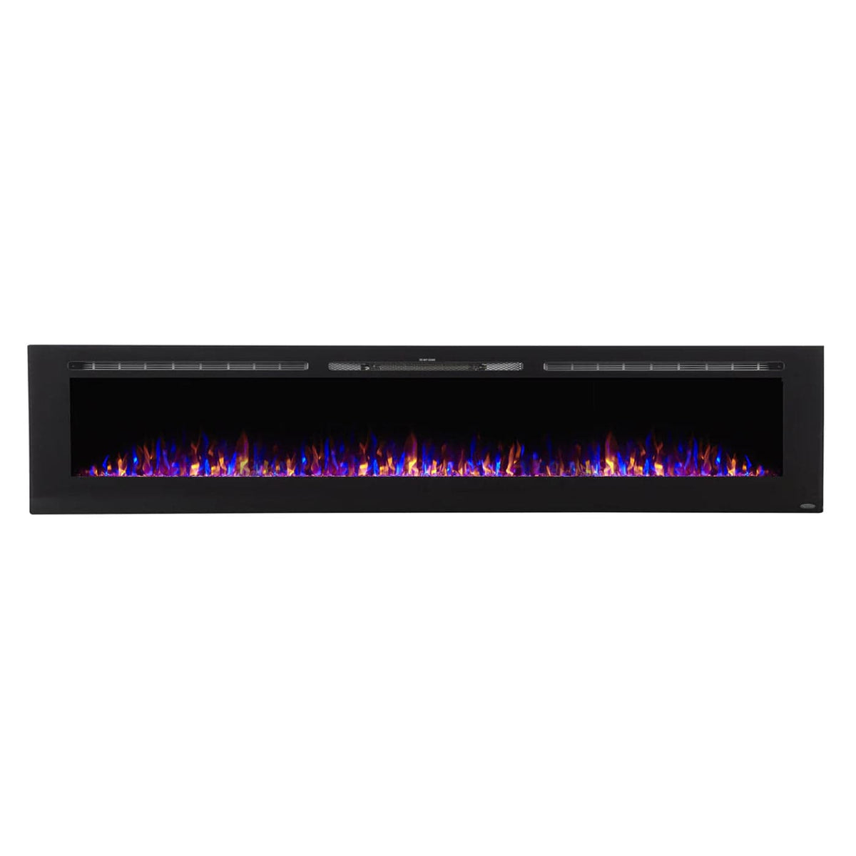 The Sideline 100 Inch Recessed Smart Electric Fireplace 80032 - Prioka