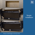 The Sideline 84 Inch Recessed Smart Electric Fireplace 80043 - Prioka