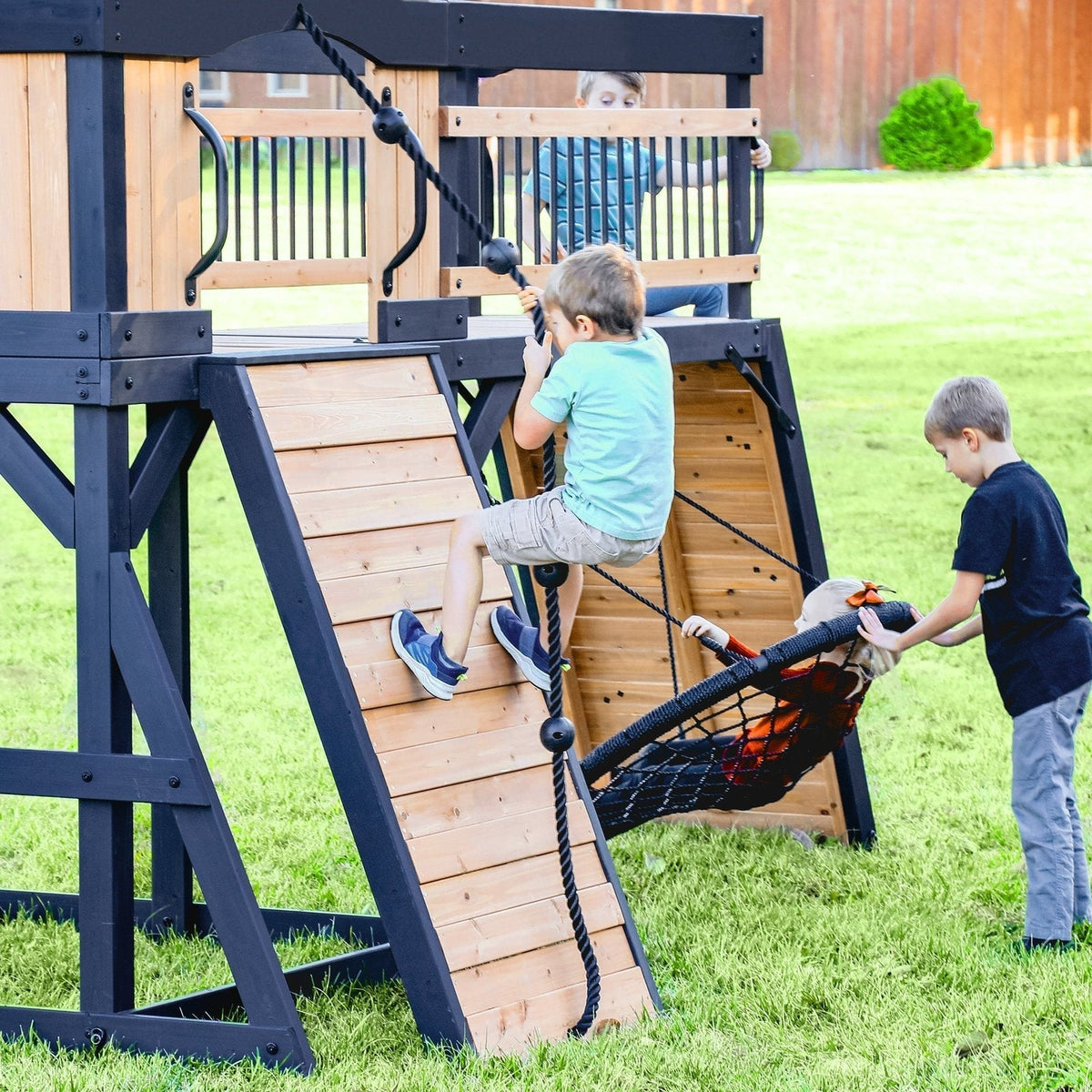 Timber Crossing Swing Set - Prioka