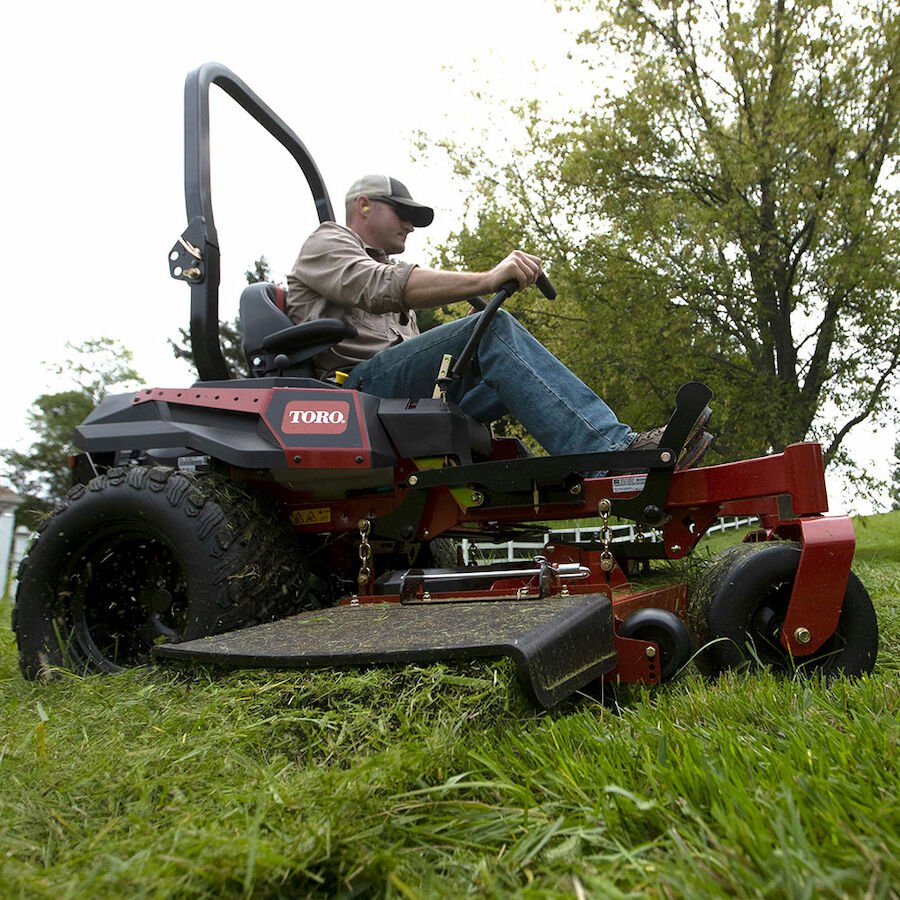 Titan Max 60 in. IronForged Deck 26 HP Commercial V-Twin Gas Dual Hydrostatic Zero Turn Riding Mower - Prioka