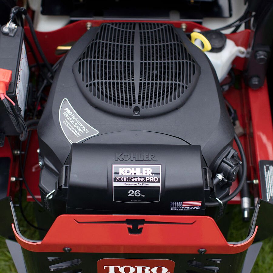 Titan Max 60 in. IronForged Deck 26 HP Commercial V-Twin Gas Dual Hydrostatic Zero Turn Riding Mower - Prioka