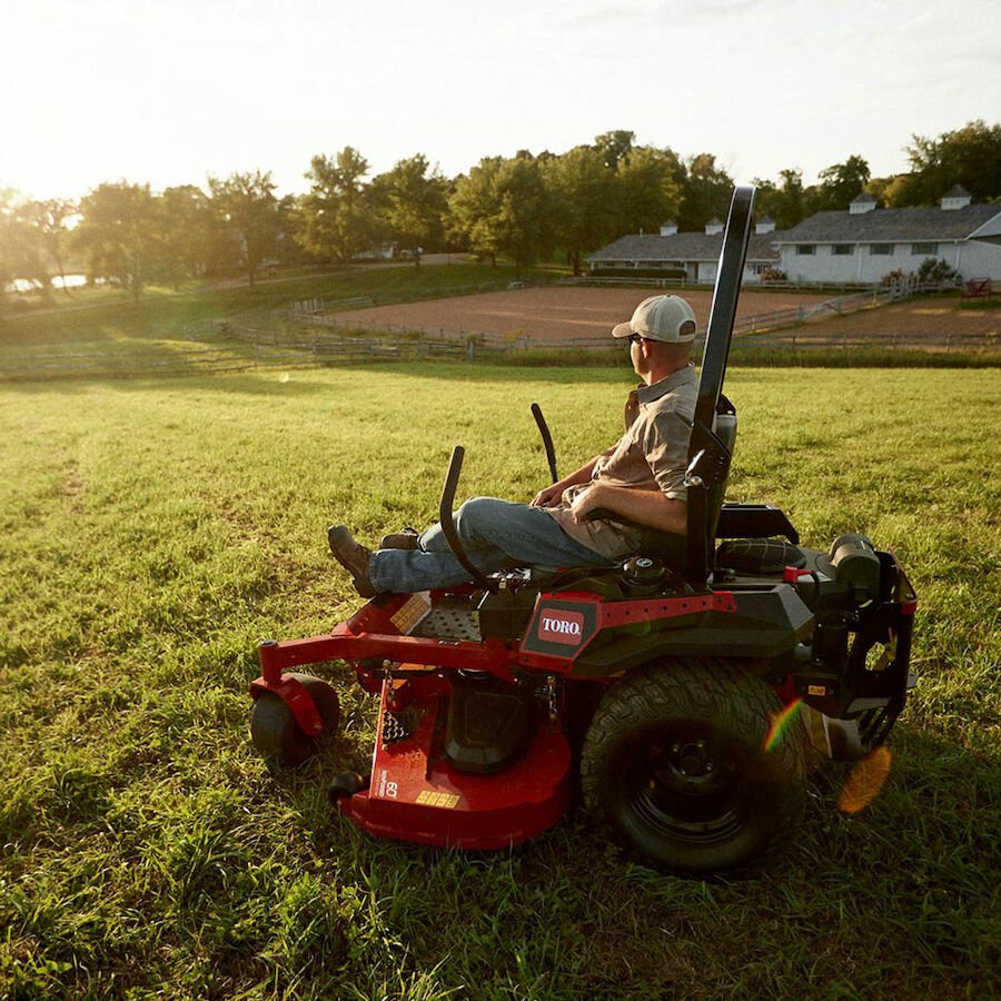 Titan Max 60 in. IronForged Deck 26 HP Commercial V-Twin Gas Dual Hydrostatic Zero Turn Riding Mower - Prioka