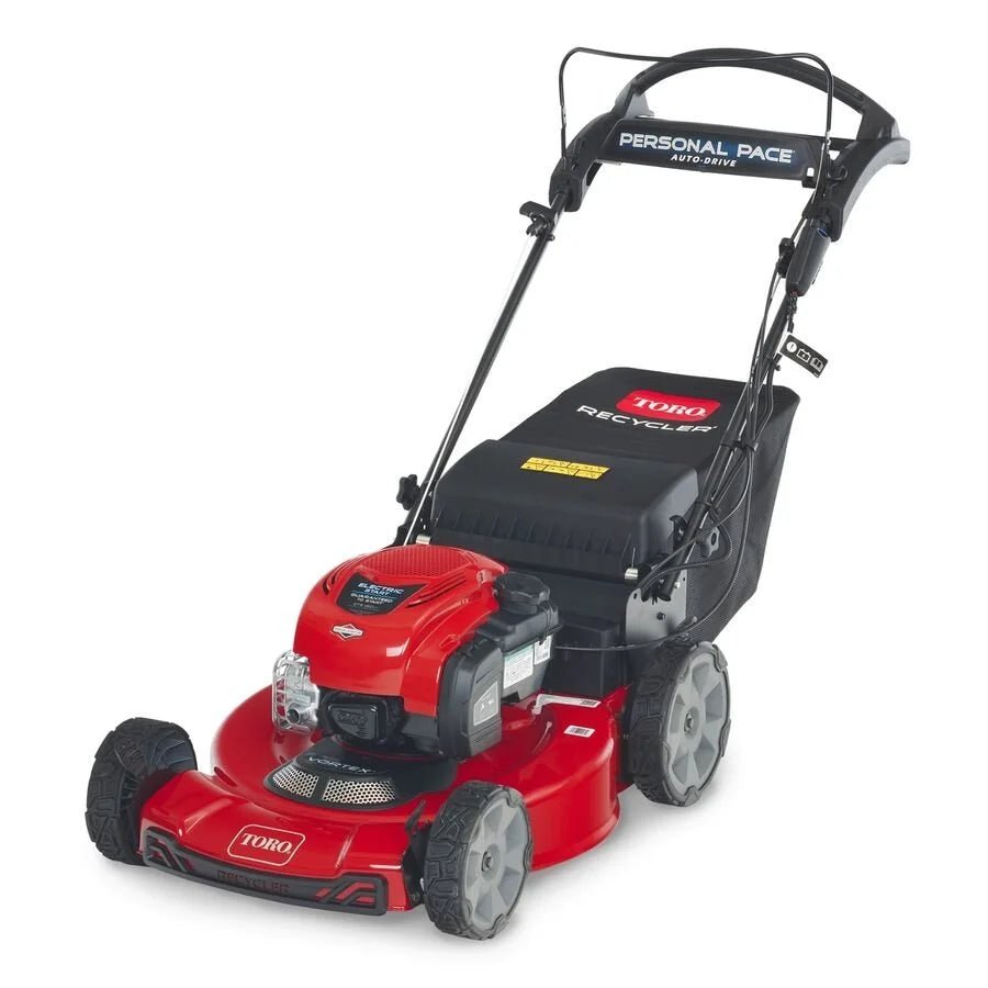 Toro 22″ Electric-Start Recycler Personal Pace Self-Propelled Gas Lawn Mowers. - Prioka