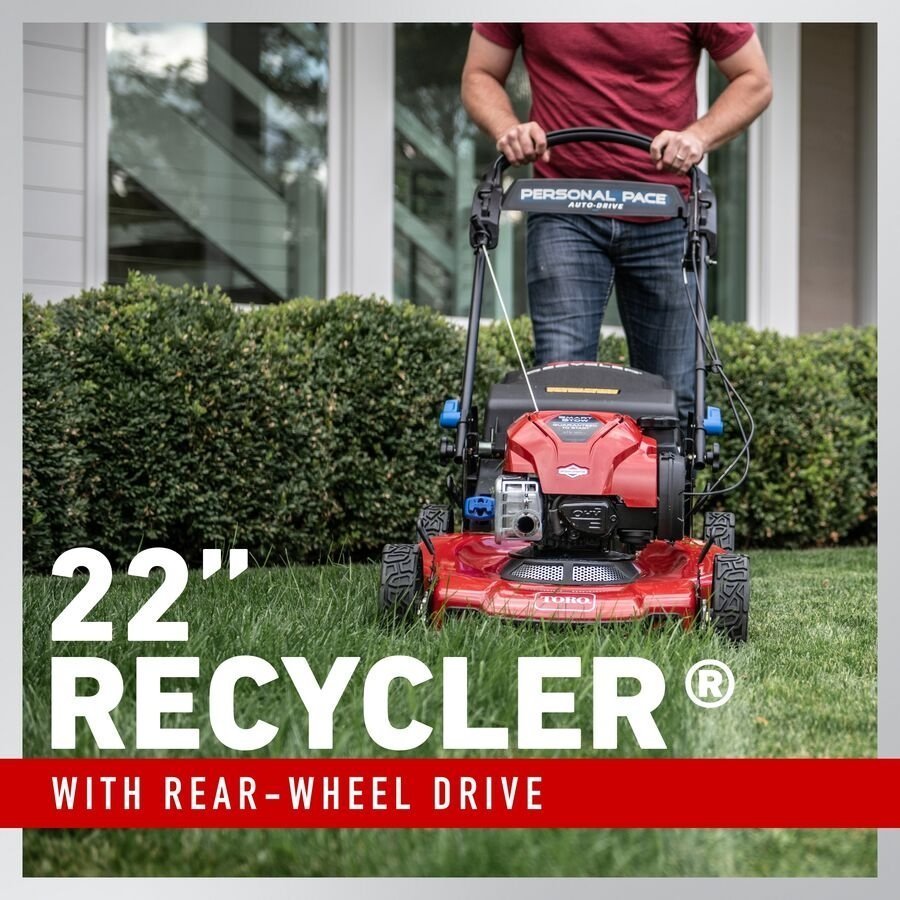 Toro 22″ Recycler Personal Pace Self-Propelled Gas Lawn Mower 21462 - Prioka