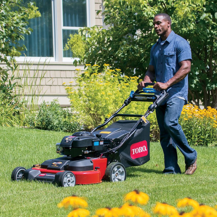 Toro 30 in. (76cm) TimeMaster® Electric Start w/Personal Pace® Gas Lawn Mower (21200) - Prioka