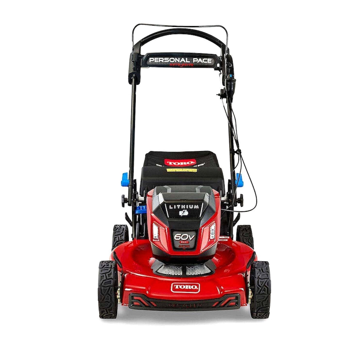 Toro 60V Max 22-inch Recycler Personal Pace SmartStow Lawn Mower with 8.0Ah Battery - Prioka