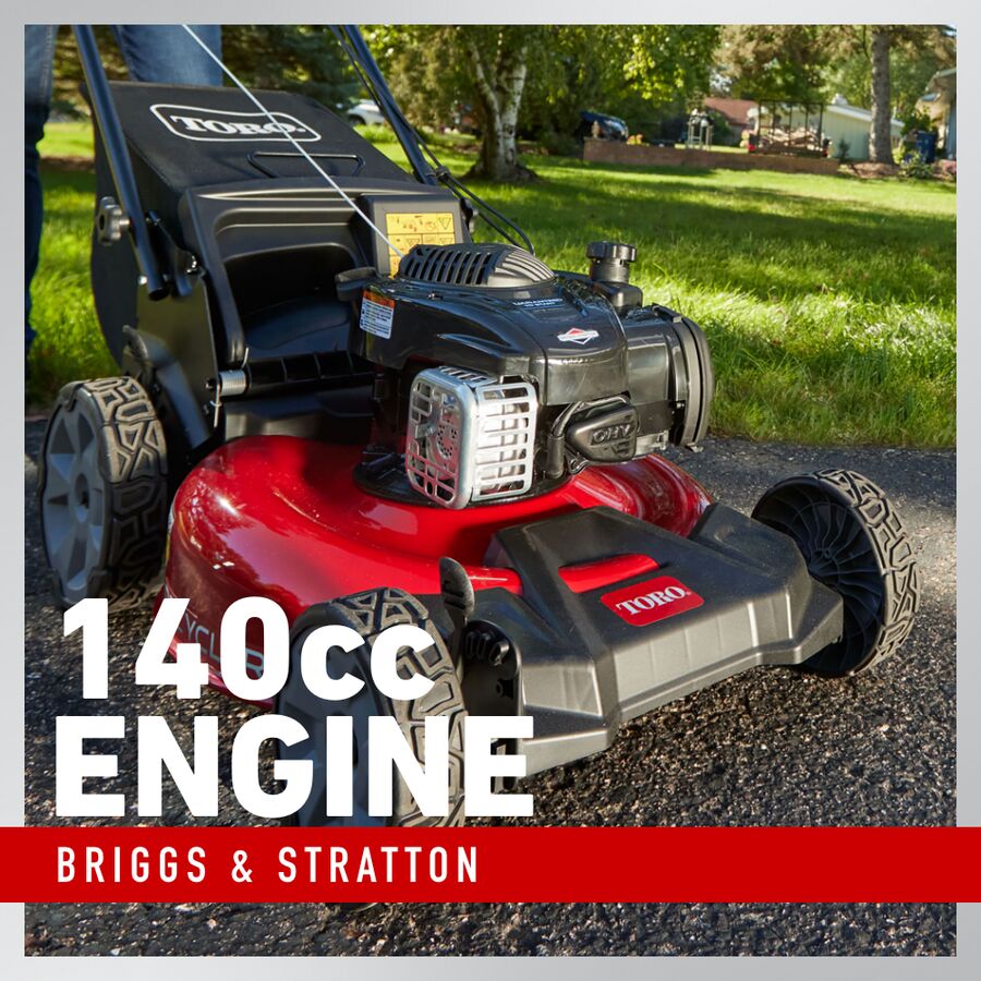 Toro Recycler Push Mower 140cc Briggs & Stratton Engine - Prioka