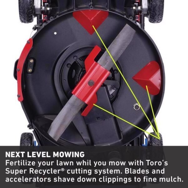 Toro SmartStow Super Recycler 21565 21 in 163 cc Gas Self-Propelled - Prioka