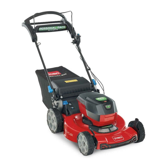 Toro® Super Recycler® – 22in Self‑Propelled Battery Lawn Mower | 60V Flex‑Force Power System® - Prioka