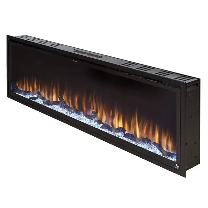 Touchstone Sideline Elite Smart 60″ WiFi-Enabled Recessed Electric Fireplaces. - Prioka