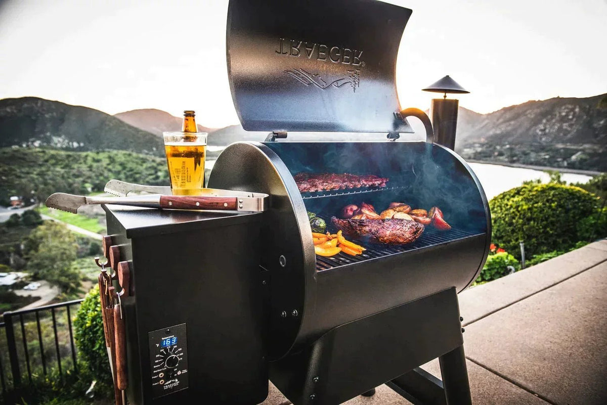 Traeger Grills Pro Series 22 Electric Wood Pellet Grill and Smoker - Prioka
