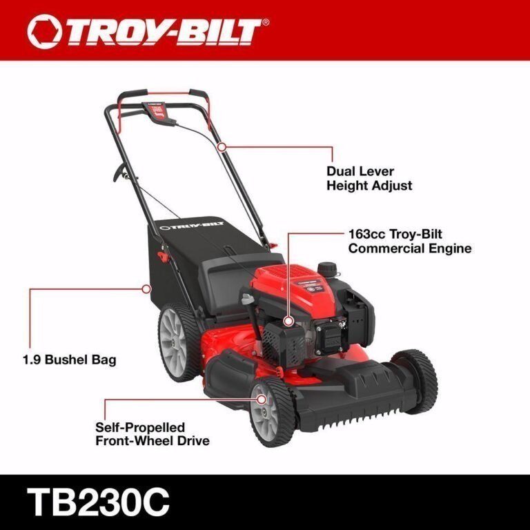 Troy-Bilt 21 in. 163cc 3-in-1 FWD Self Propelled Gas Mower - Prioka