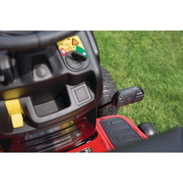 Troy Bilt Bronco 42 in 19 HP Briggs &amp; Stratton Automatic Drive Gas Riding Lawn Tractor with Mow in Reverse - Prioka
