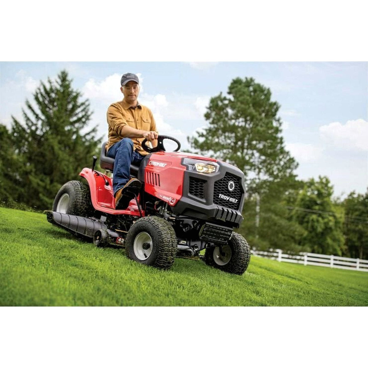 Troy-Bilt Bronco 42″ Riding Lawn Mower - Prioka