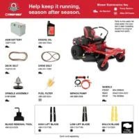 Troy-Bilt Mustang Z46 Zero-Turn Riding Lawn Mowers. - Prioka