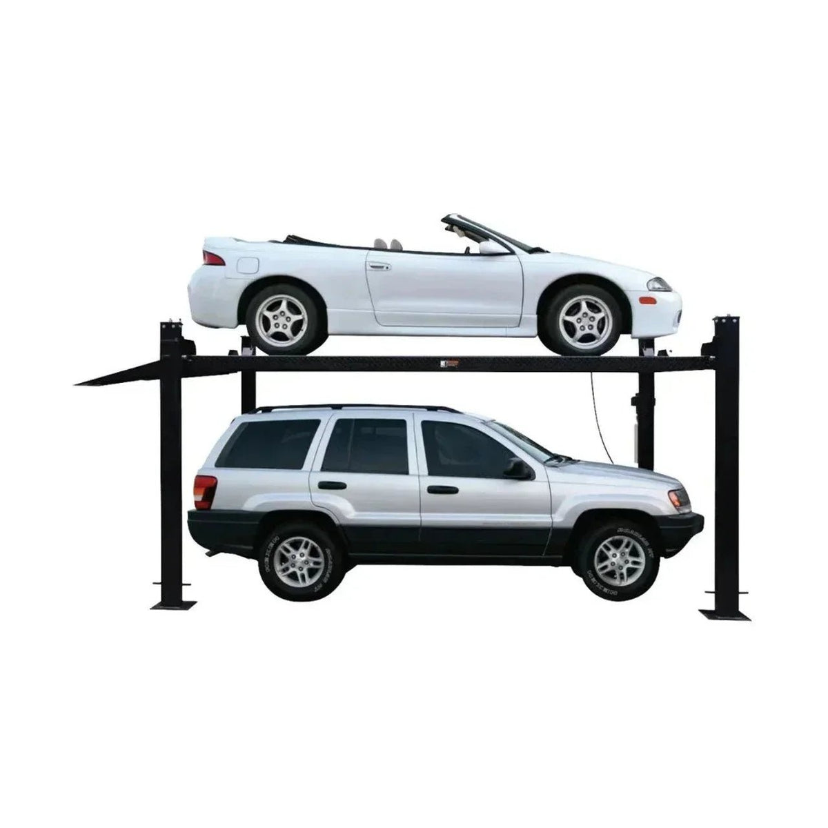 Tuxedo FP8K-DX-XLT 8,000 Lb Extended Length / Height Four Post Storage Lifts - Prioka