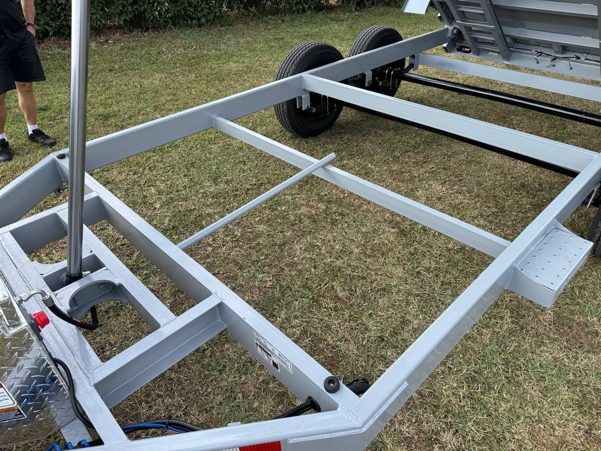 U-DUMP Low Profile Dump Trailer | 83″X14’X48″ | Telescopic | 831414T-48-LP - Prioka